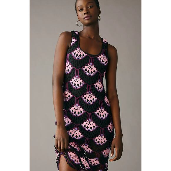 Delfi Collective Sheer Lace Dress - New Medium - Picture 3 of 7